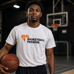 Basketball Passion T-Shirt Weiß
