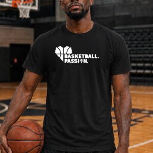 Basketball Passion T-Shirt Schwarz